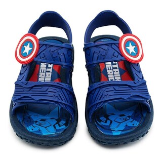 Foto 4 | Sandalia Huarache Marvel Capitan América Espectro 15-21 Azul