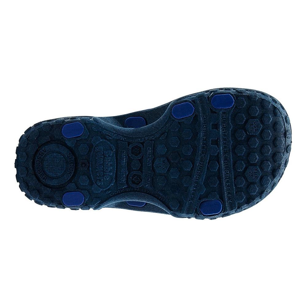 Foto 6 pulgar | Sandalia Huarache Marvel Capitan América Espectro 15-21 Azul