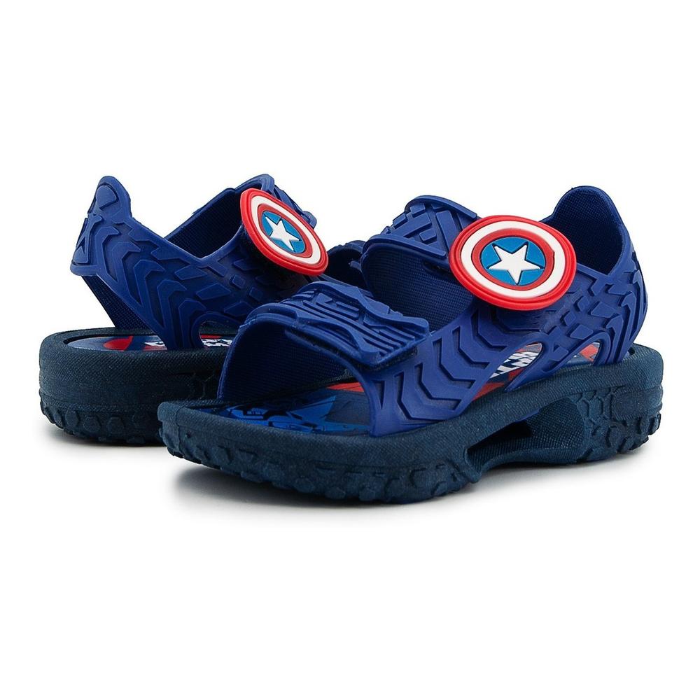 Foto 7 pulgar | Sandalia Huarache Marvel Capitan América Espectro 15-21 Azul