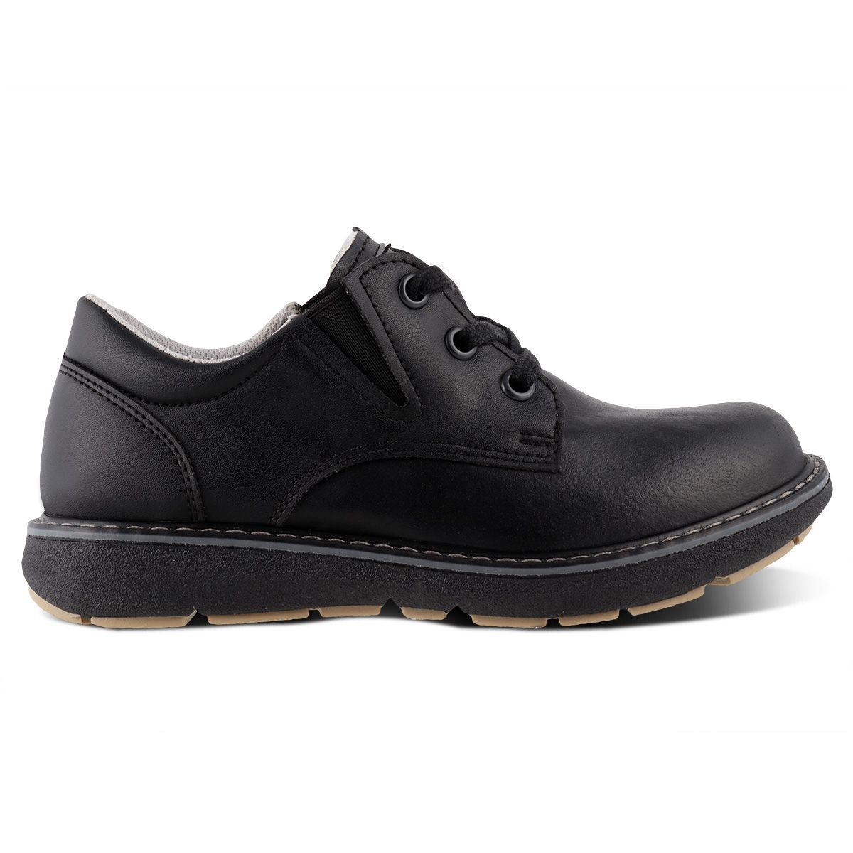 Foto 3 pulgar | Zapatos Escolares de Piel Rokino 3287 Negros para Niño