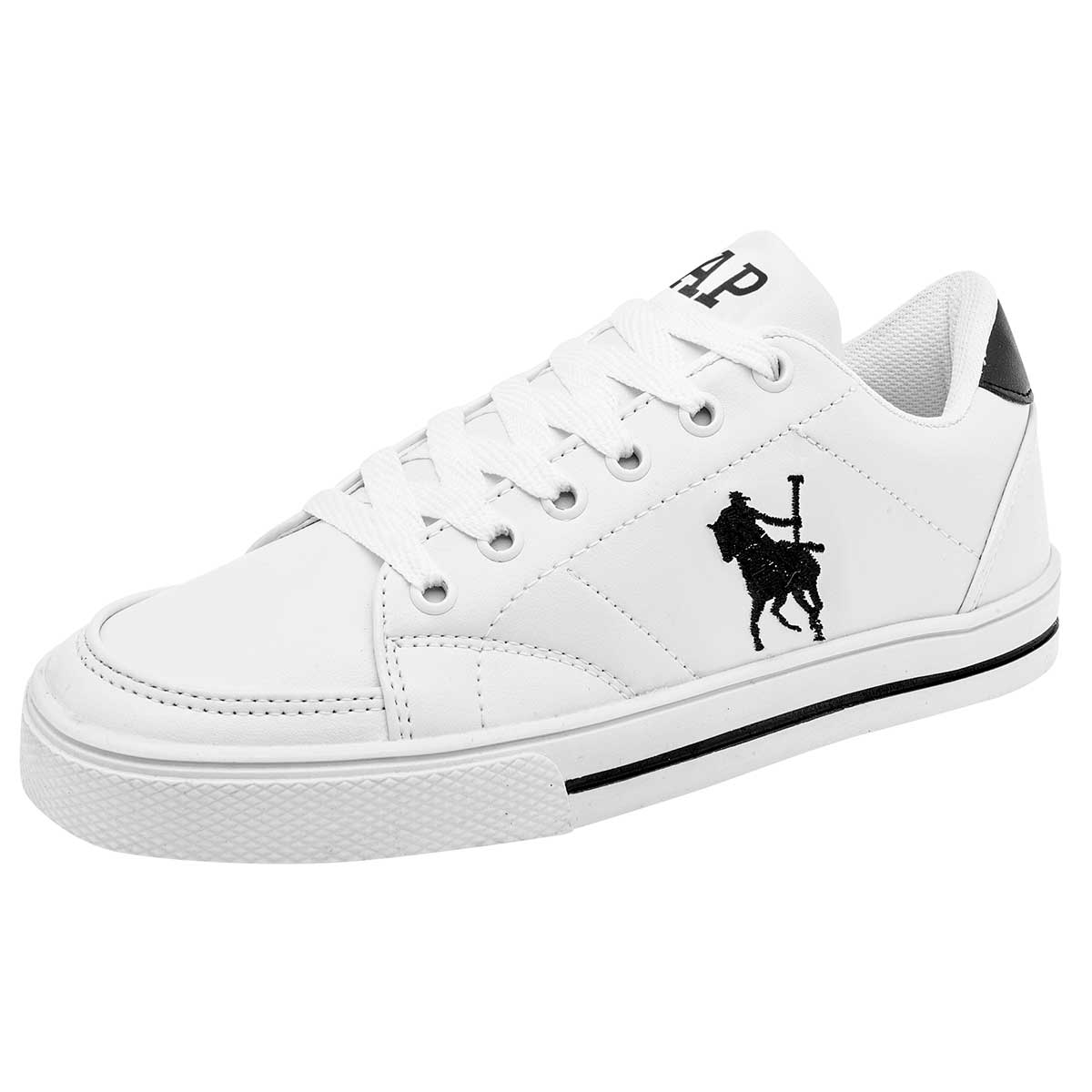 Tenis Urbano American Polo  105557-1 Blancos