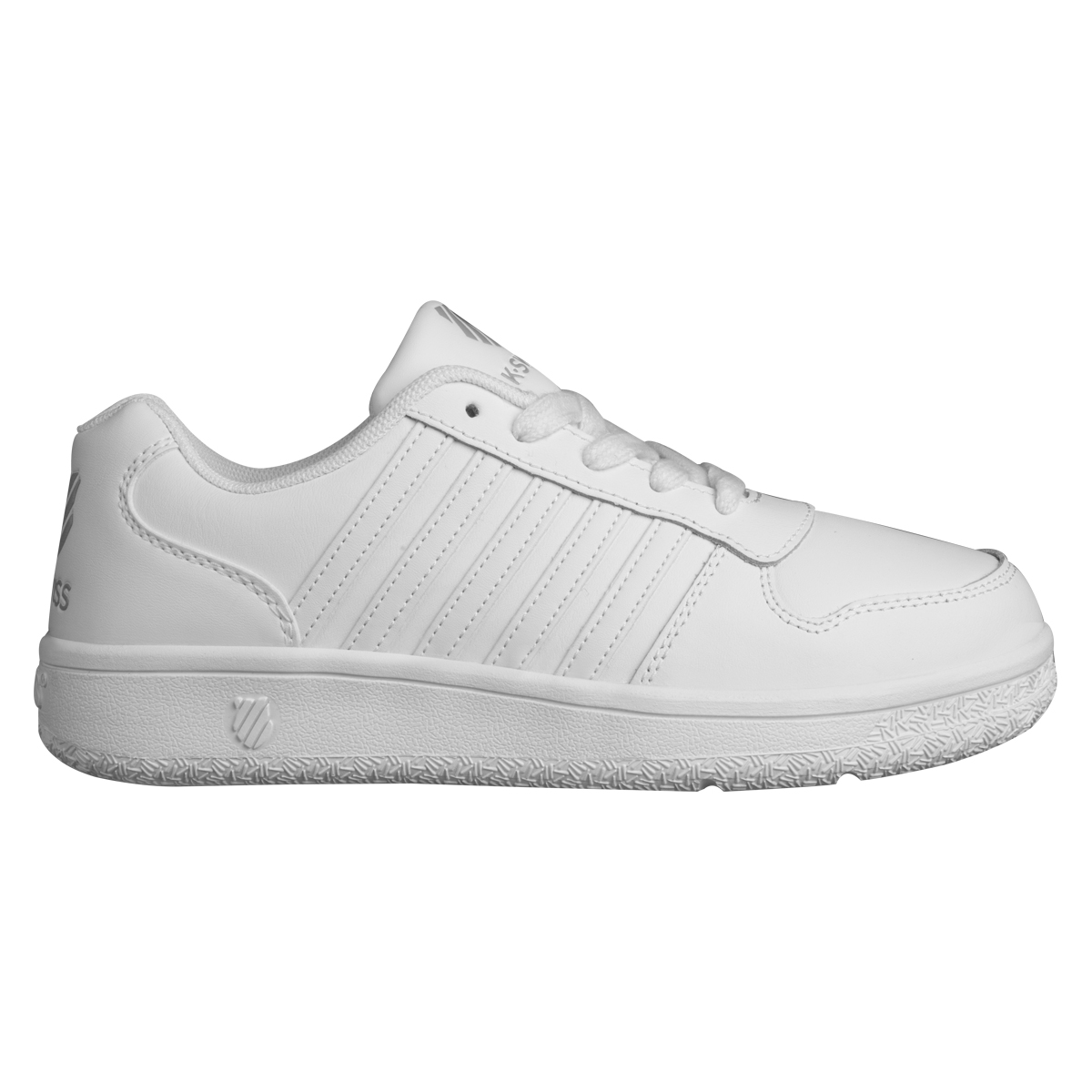 Foto 4 pulgar | Tenis K-Swiss Mike Laces Boys Blancos