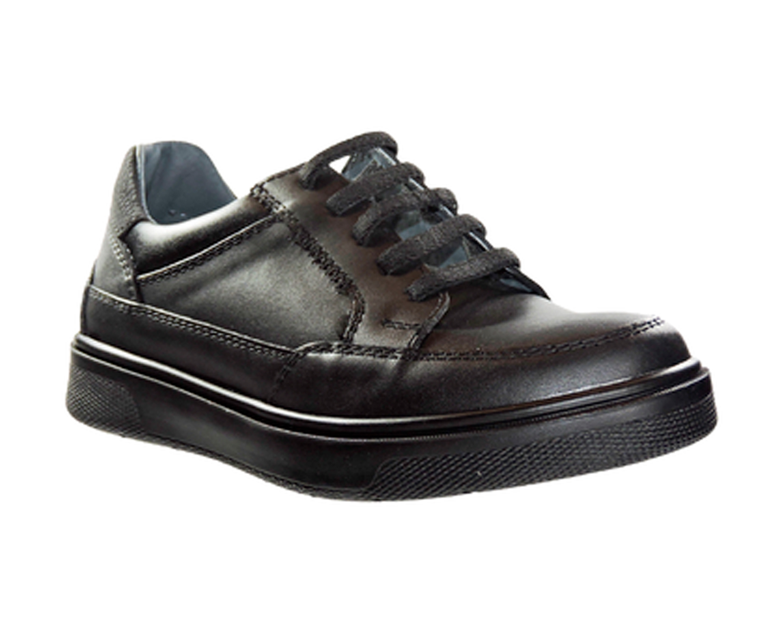 Foto 2 pulgar | Zapato Escolar Blasito 23e200 Negro De Piel Para Niño