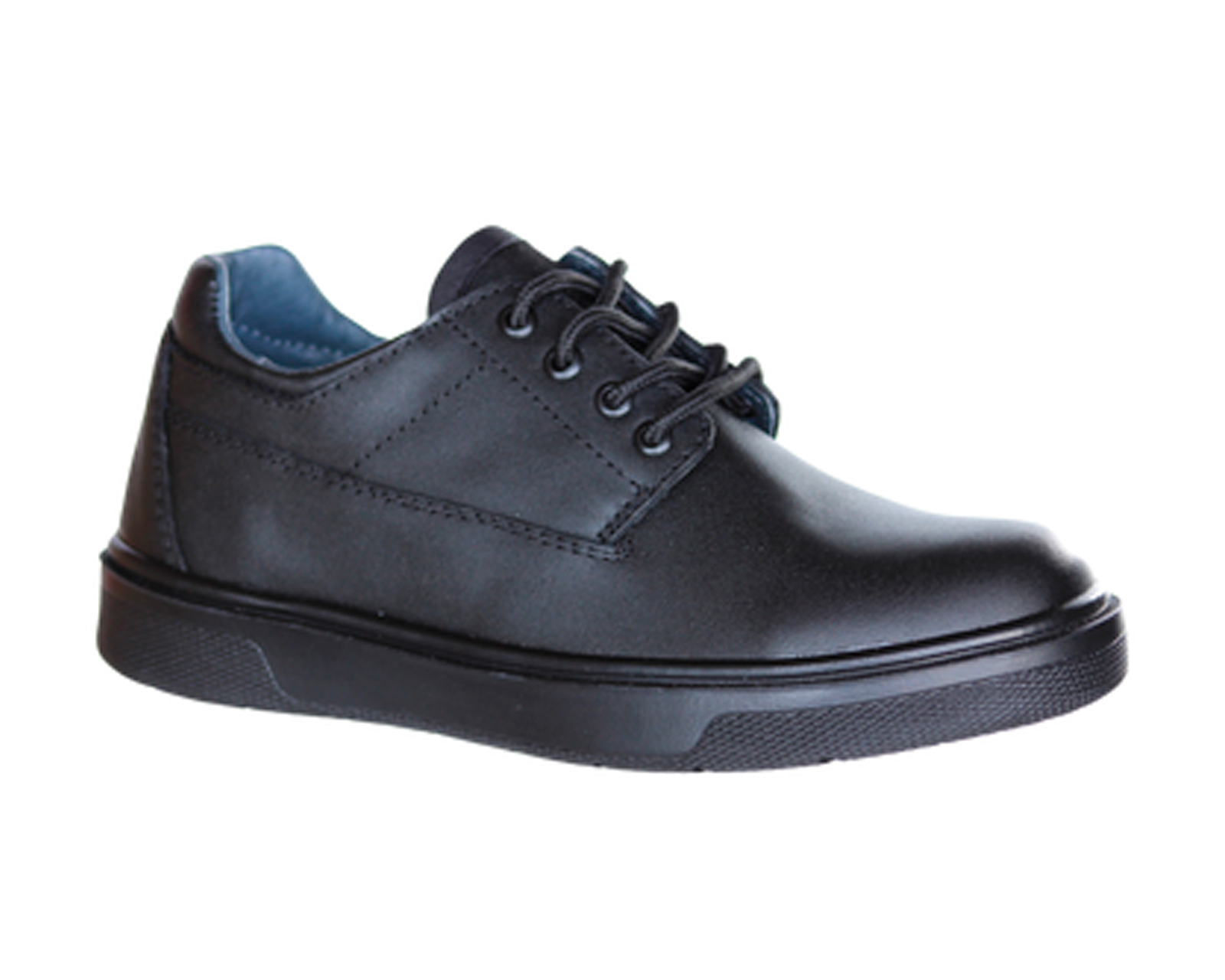 Foto 2 pulgar | Zapato Escolar Blasito 23e206 Negro De Piel Para Niño