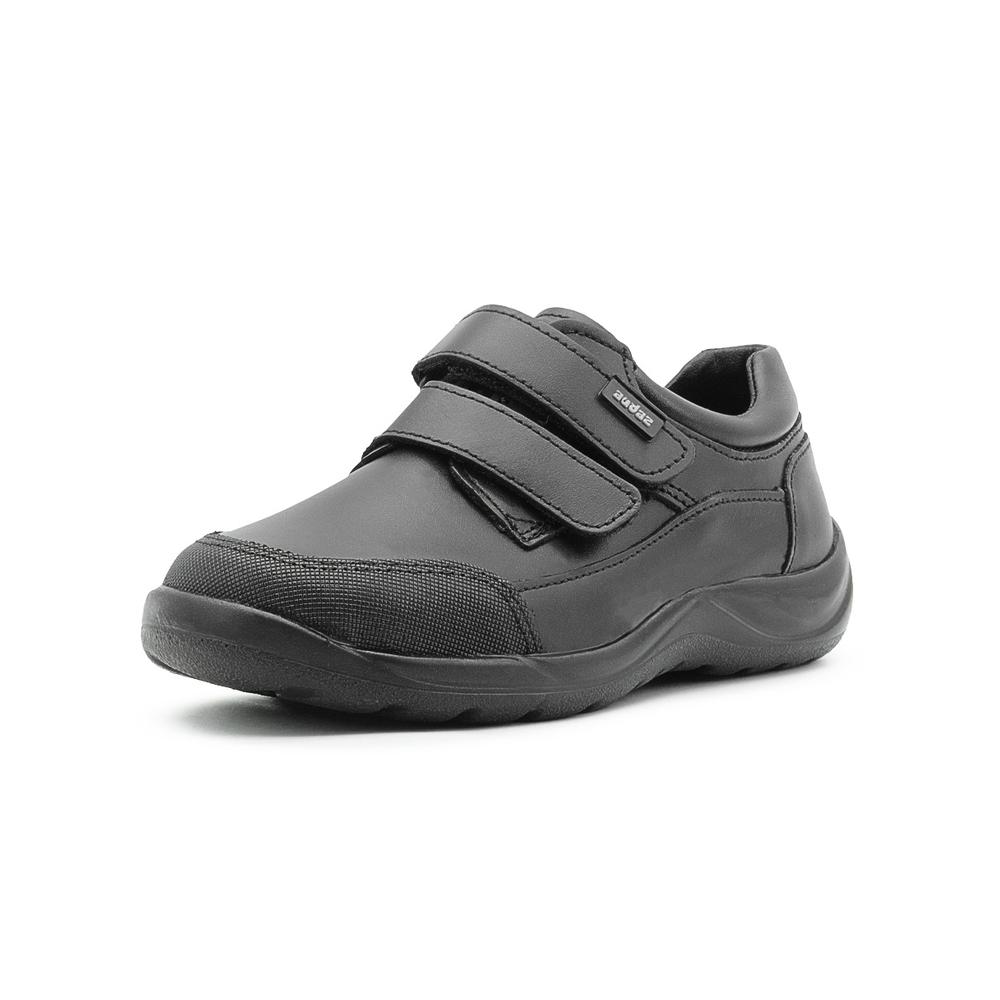 Foto 5 pulgar | Zapato Escolar Piel Audaz  Contactel Plantilla Con Soporte Negro