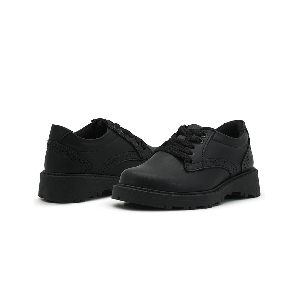 Foto 2 | Zapato Escolar Negro Hombre Karsten Negro