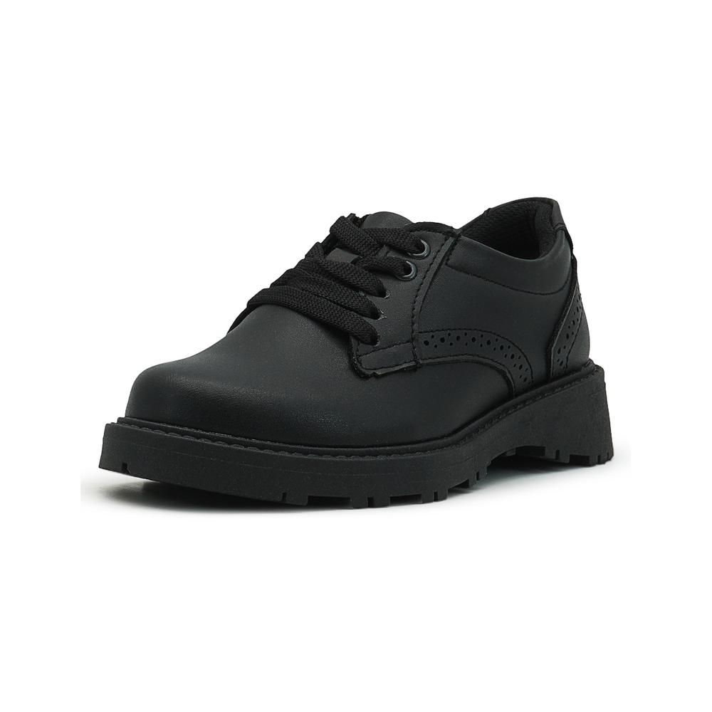 Foto 4 pulgar | Zapato Escolar Negro Hombre Karsten Negro
