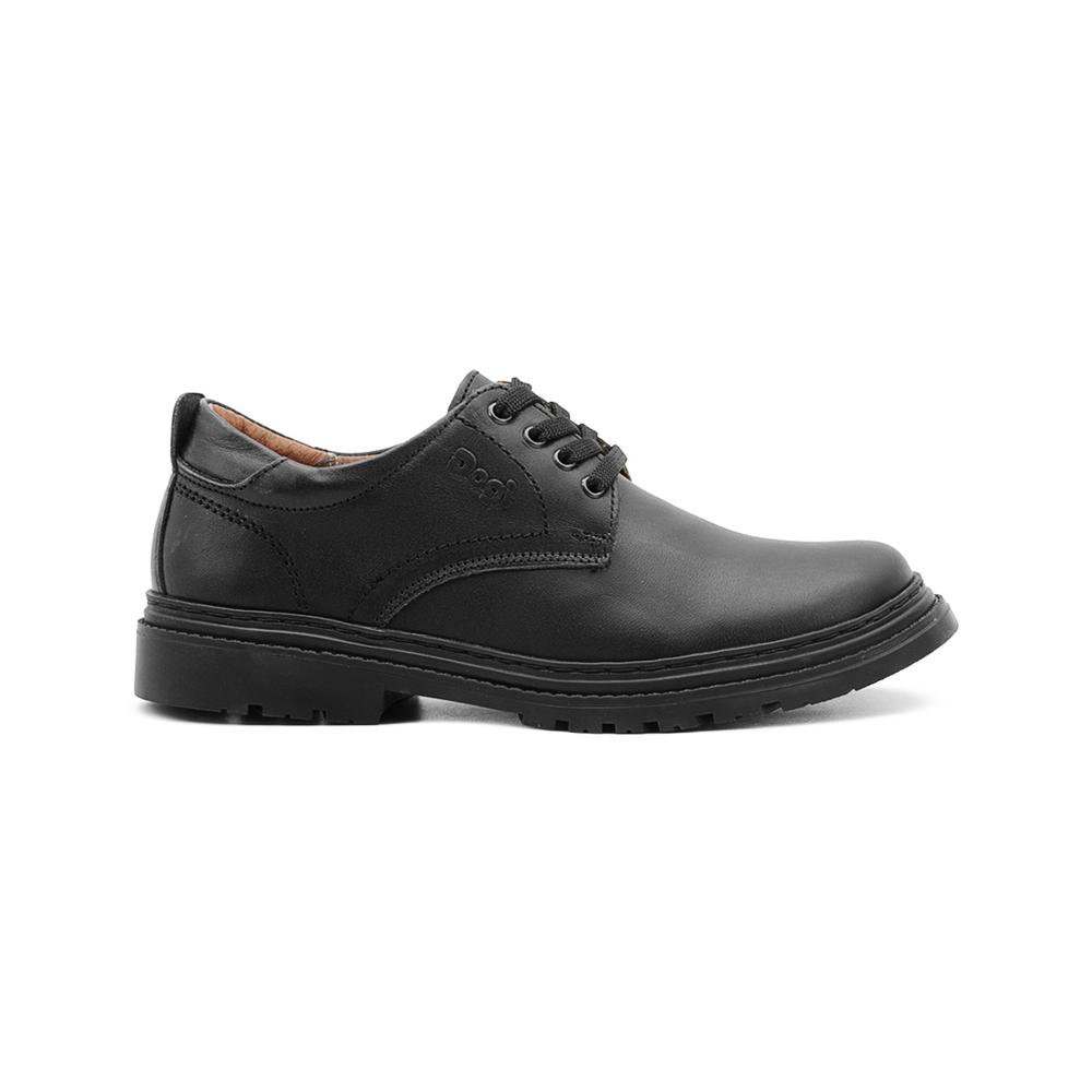 Foto 2 pulgar | Zapato Escolar Dogi Derby Para Hombre 100%piel Soporte Arco Negro