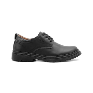 Foto 1 | Zapato Escolar Dogi Derby Para Hombre 100%piel Soporte Arco Negro