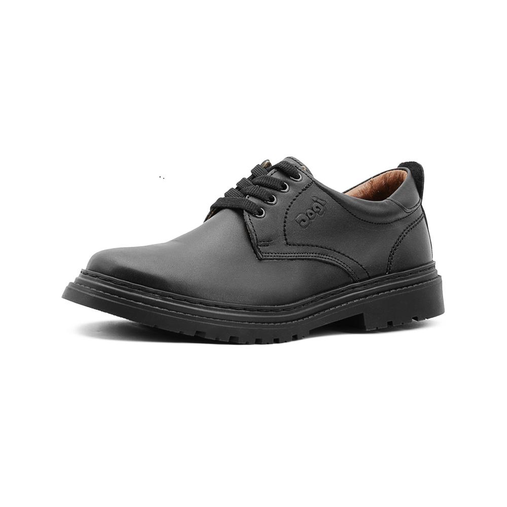Foto 5 pulgar | Zapato Escolar Dogi Derby Para Hombre 100%piel Soporte Arco Negro