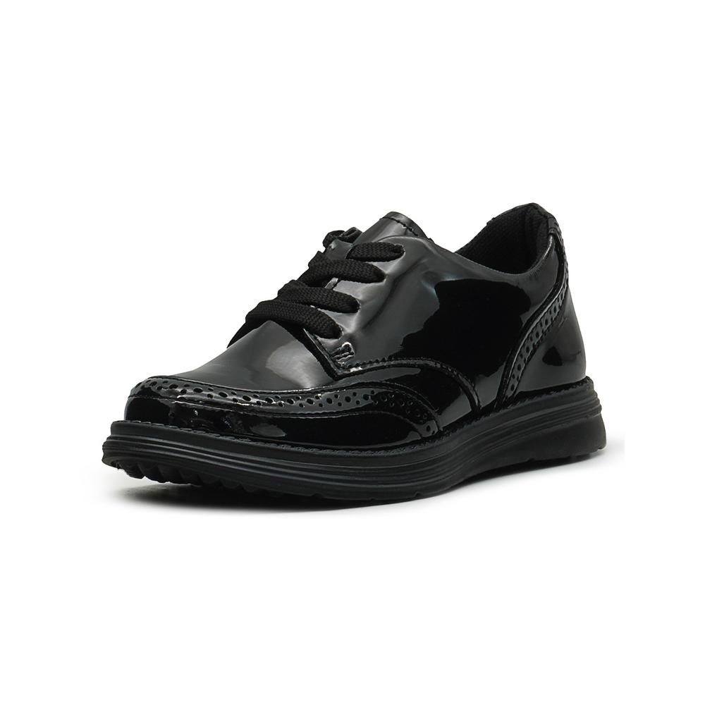 Foto 4 pulgar | Zapato Escolar Choclo Charol Negro Mujer Karsten Negro