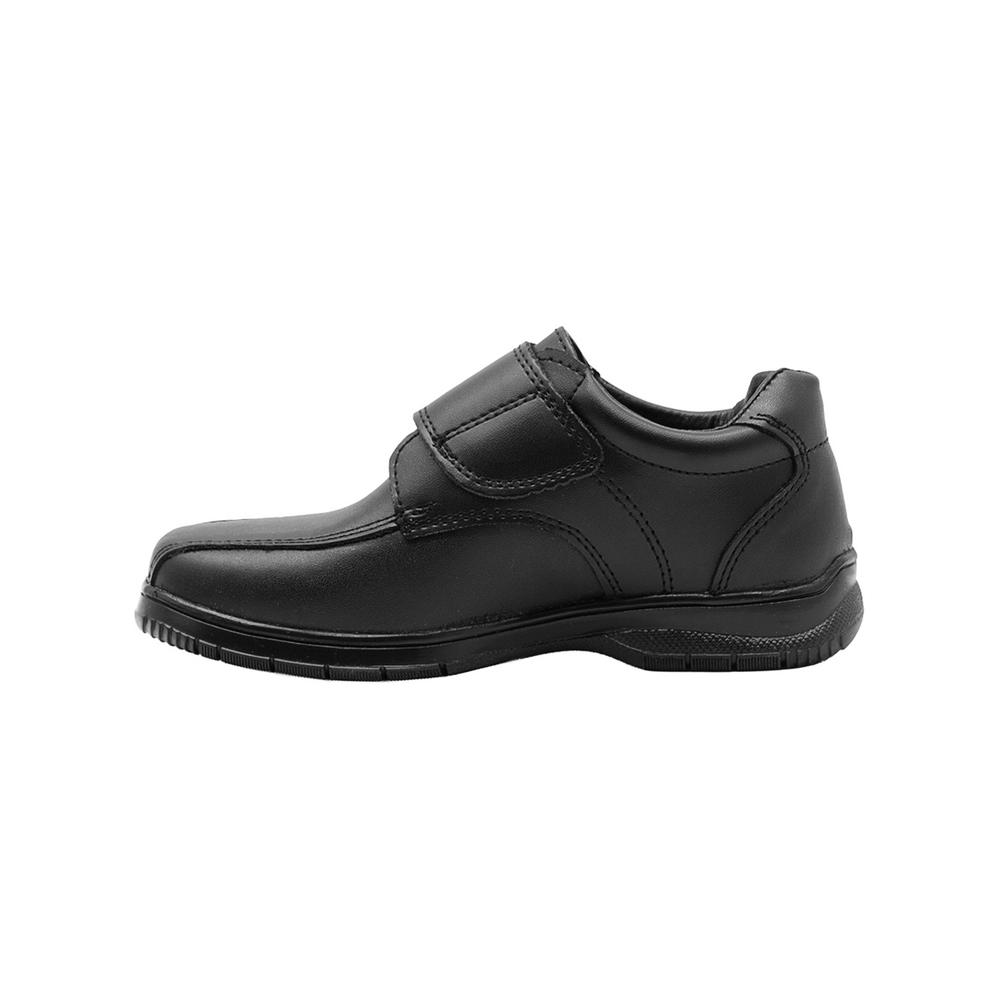 Foto 2 | Zapato Escolar Para Niño Bambino  Color Negro Piel Contactel Negro
