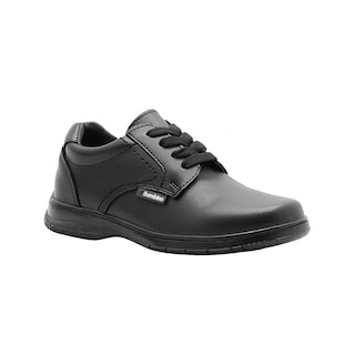 Foto 1 | Derby Zapato Escolar Bambino Piel Color Negro Plantilla Arco Negro