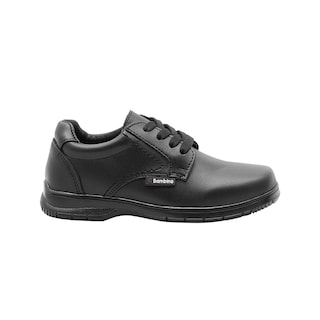Foto 3 | Derby Zapato Escolar Bambino Piel Color Negro Plantilla Arco Negro