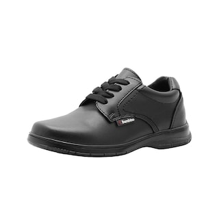 Foto 4 | Derby Zapato Escolar Bambino Piel Color Negro Plantilla Arco Negro