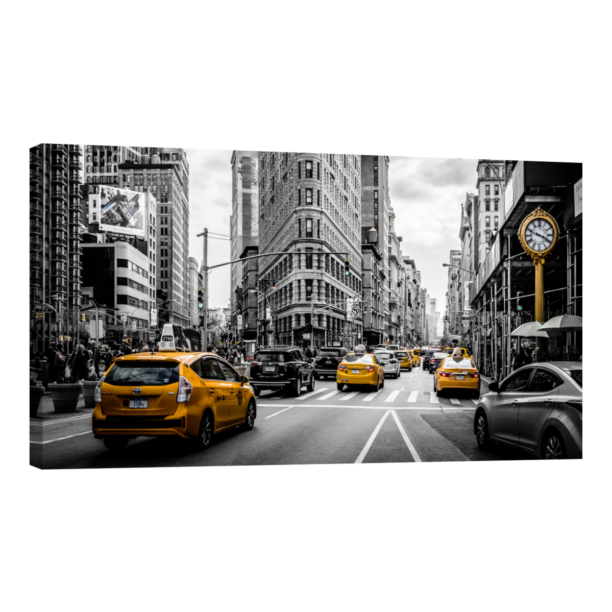 Cuadro Playa Nueva York Canvas Revolution 120 x 60 cm