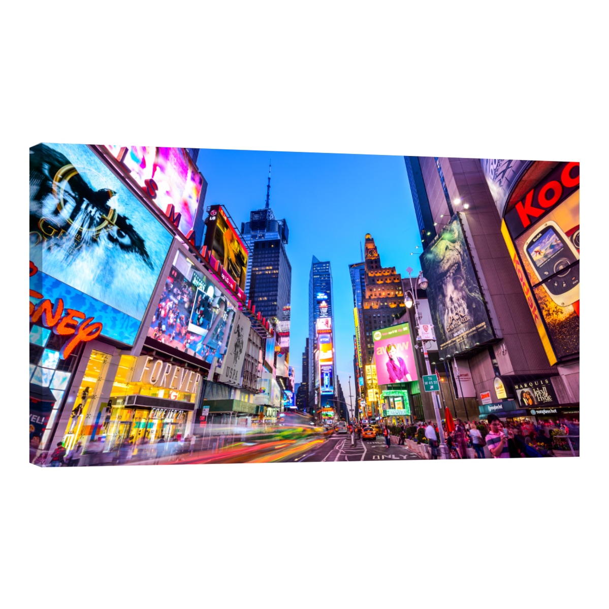 Cuadro Canvas Revolution Nueva York Times Square Garden 120 x 60 cm $1,194