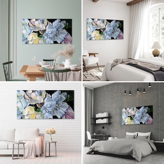 Foto 3 | Cuadro Canvas Revolution Pintura Impresa Flores De Diferentes Colores 160 x 80 cm