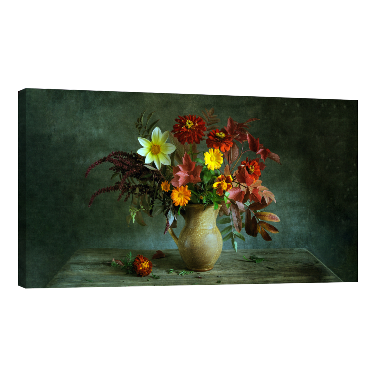 Cuadro Canvas Revolution 120 x 60 cm Hermoso Ramo De Flores