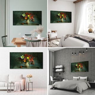 Foto 3 | Cuadro Canvas Revolution 120 x 60 cm Hermoso Ramo De Flores