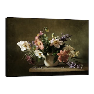 Foto 1 | Cuadro Canvas Revolution 90 x 60 cm Hermoso Florero Blanco