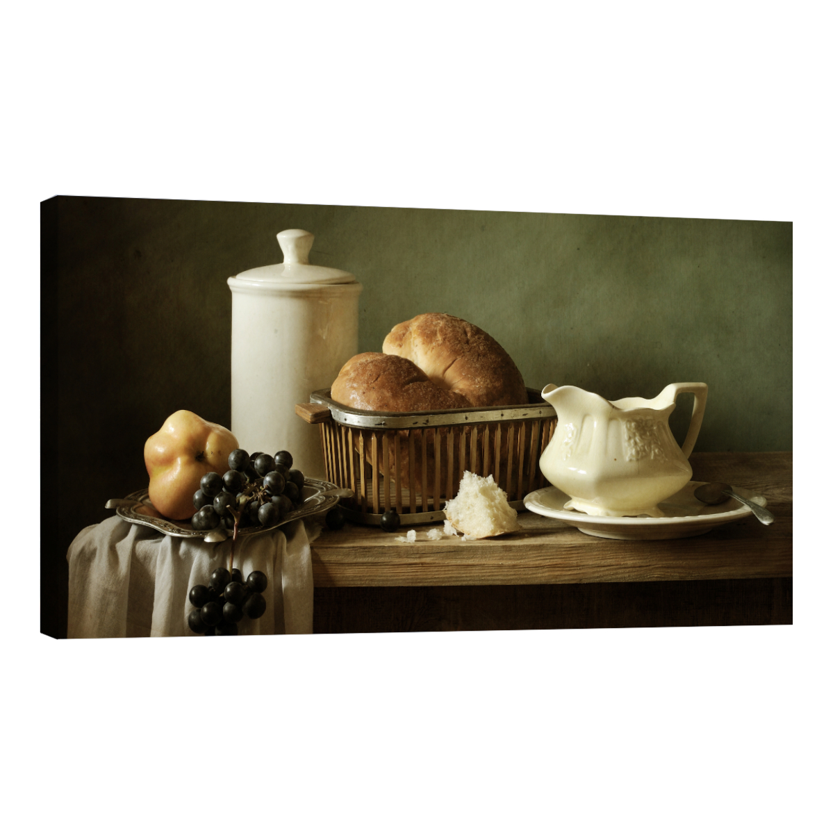 Cuadro Canvas Revolution 120 x 60 cm - Pan y Fruta en Porcelana