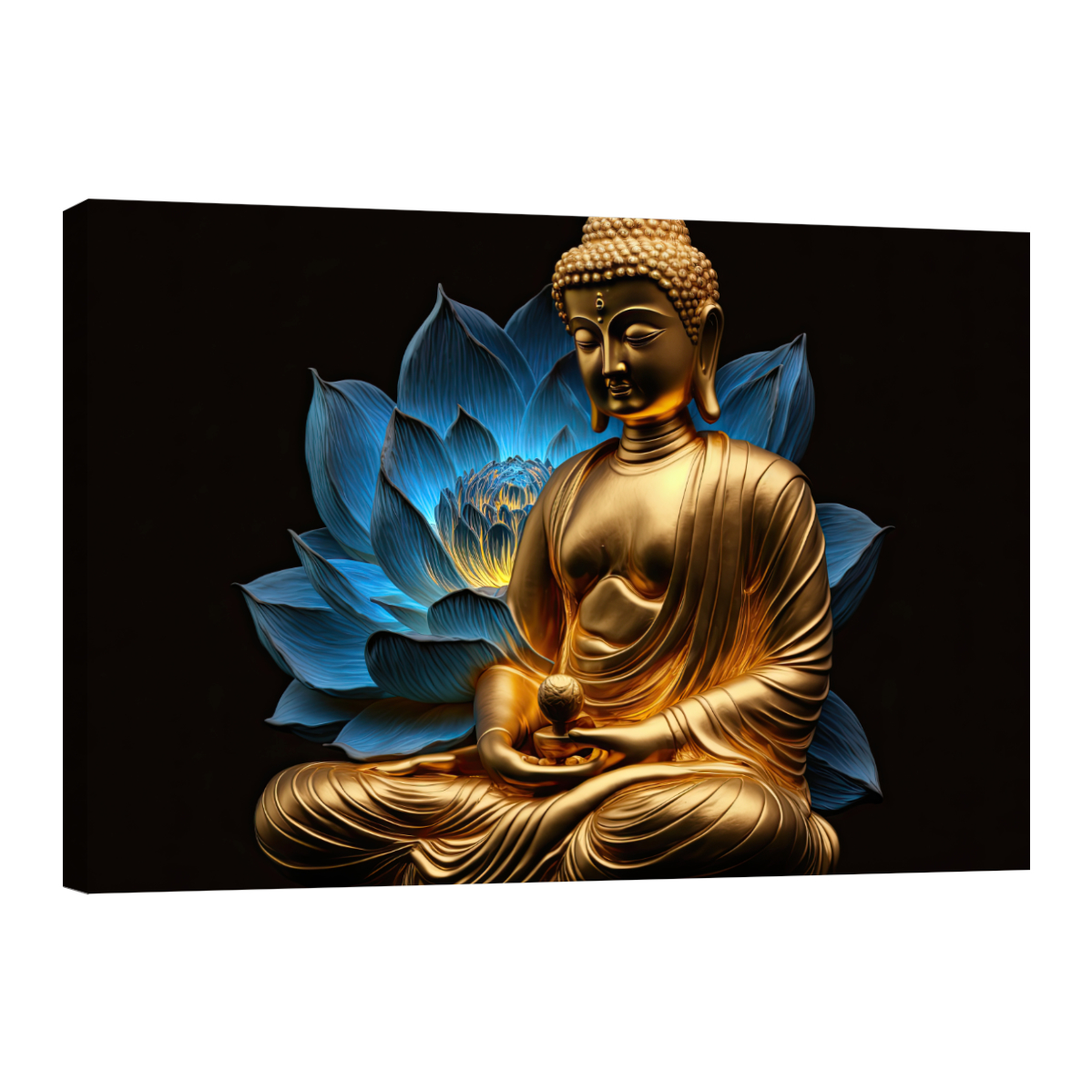 Cuadro Decorativo Canvas Revolution Buda 90 x 60 cm