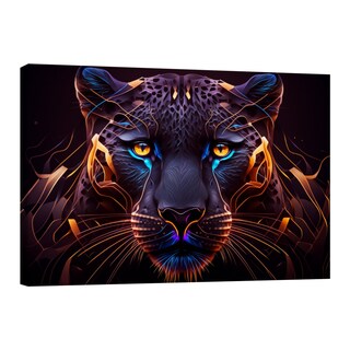 Foto 1 | Cuadro Canvas Revolution 120 X 80 CM Pantera Geométrica