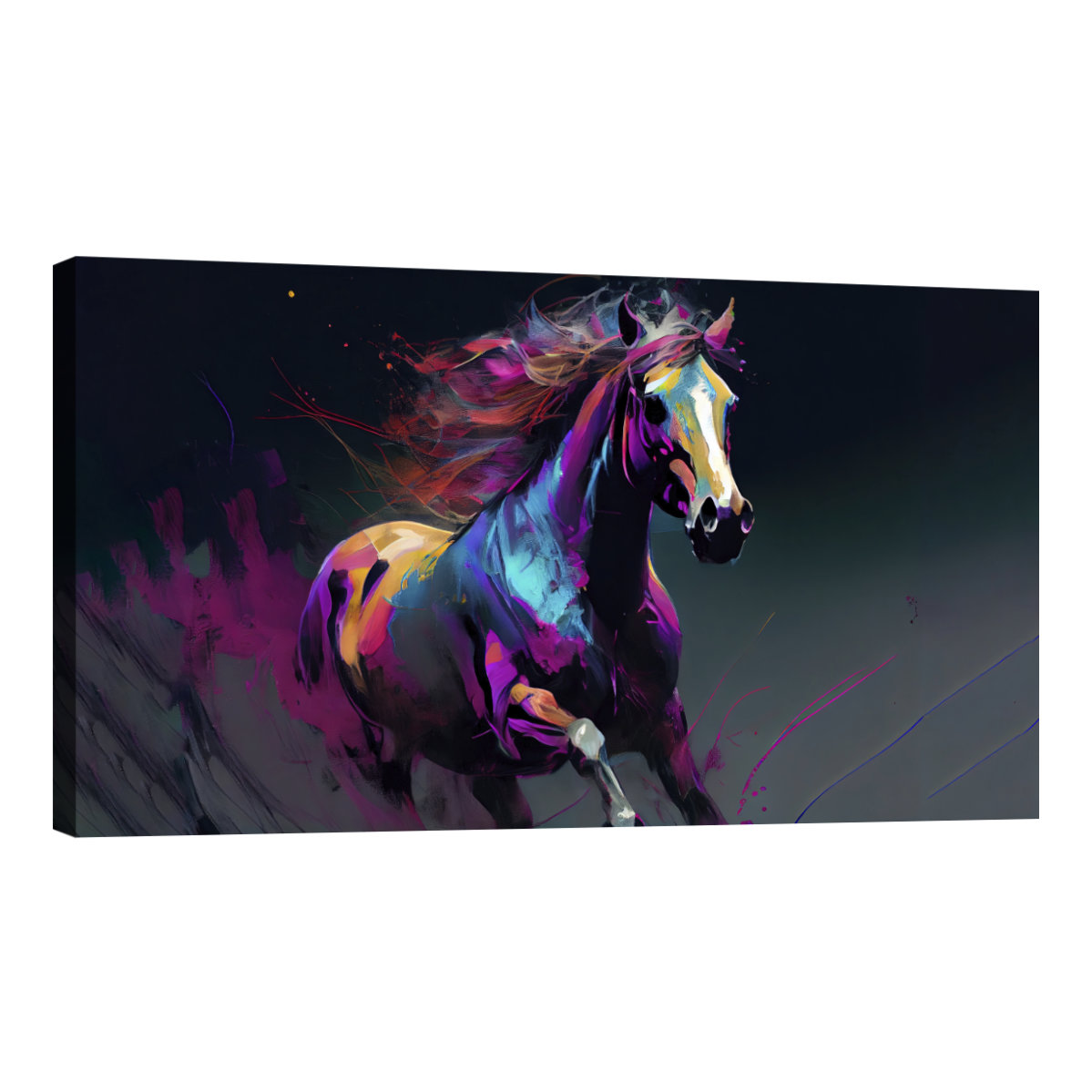 Cuadro Canvas Revolution 160 x 80 cm Caballo