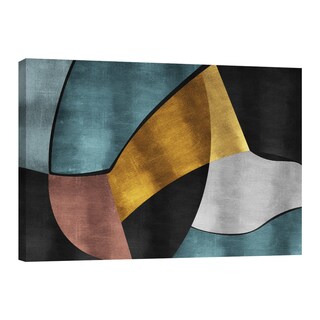 Foto 1 | Cuadro Canvas Revolution 120 x 80 cm Ondas Geométricas De Colores