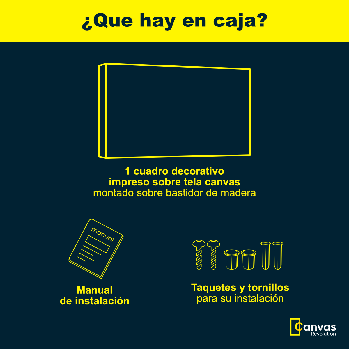 Foto 4 | Cuadro Decorativo Canvas Revolution Tronco Dorado 120 x 60 cm