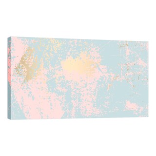 Foto 1 | Cuadro Canvas Revolution 120 X 60 CM Mármol Rosado con Azul