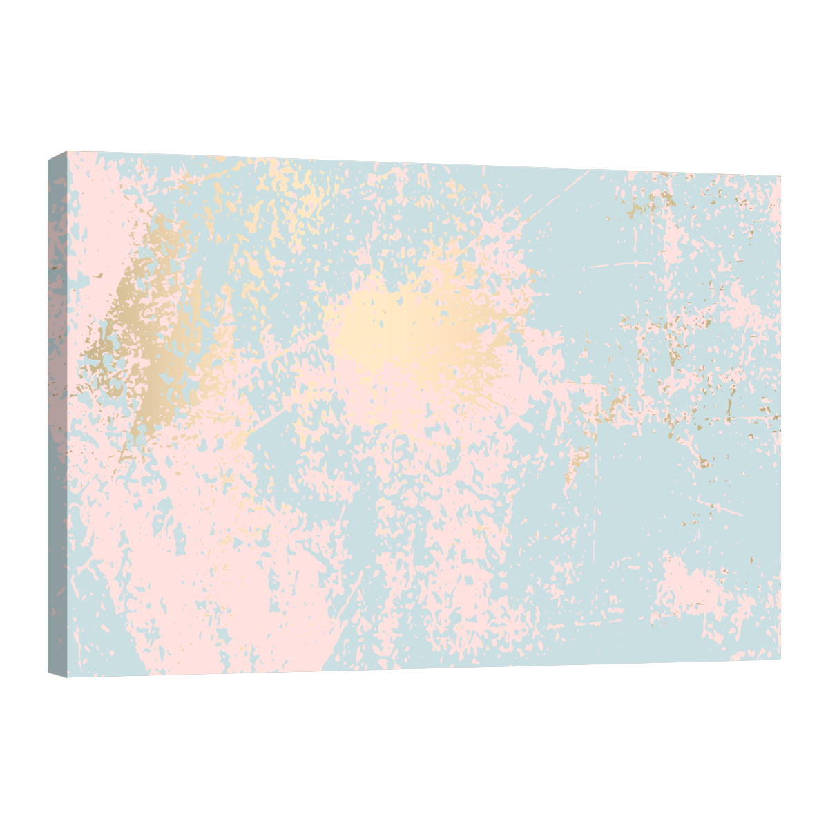 Foto 1 | Cuadro Canvas Revolution 120 x 80 cm Mármol Rosado con Azul
