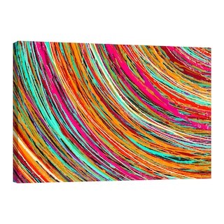 Foto 1 | Cuadro Canvas Revolution 90 X 60 CM Líneas de Varios Colores