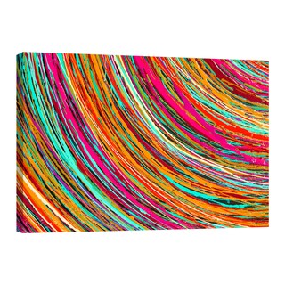 Foto 1 | Cuadro Canvas Revolution 120 X 80 CM Líneas de Varios Colores