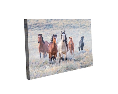 Foto 1 | Cuadro Decorativo Canvas Art Una Pequeña Manada de Caballos Multicolor 130 X 80 CM