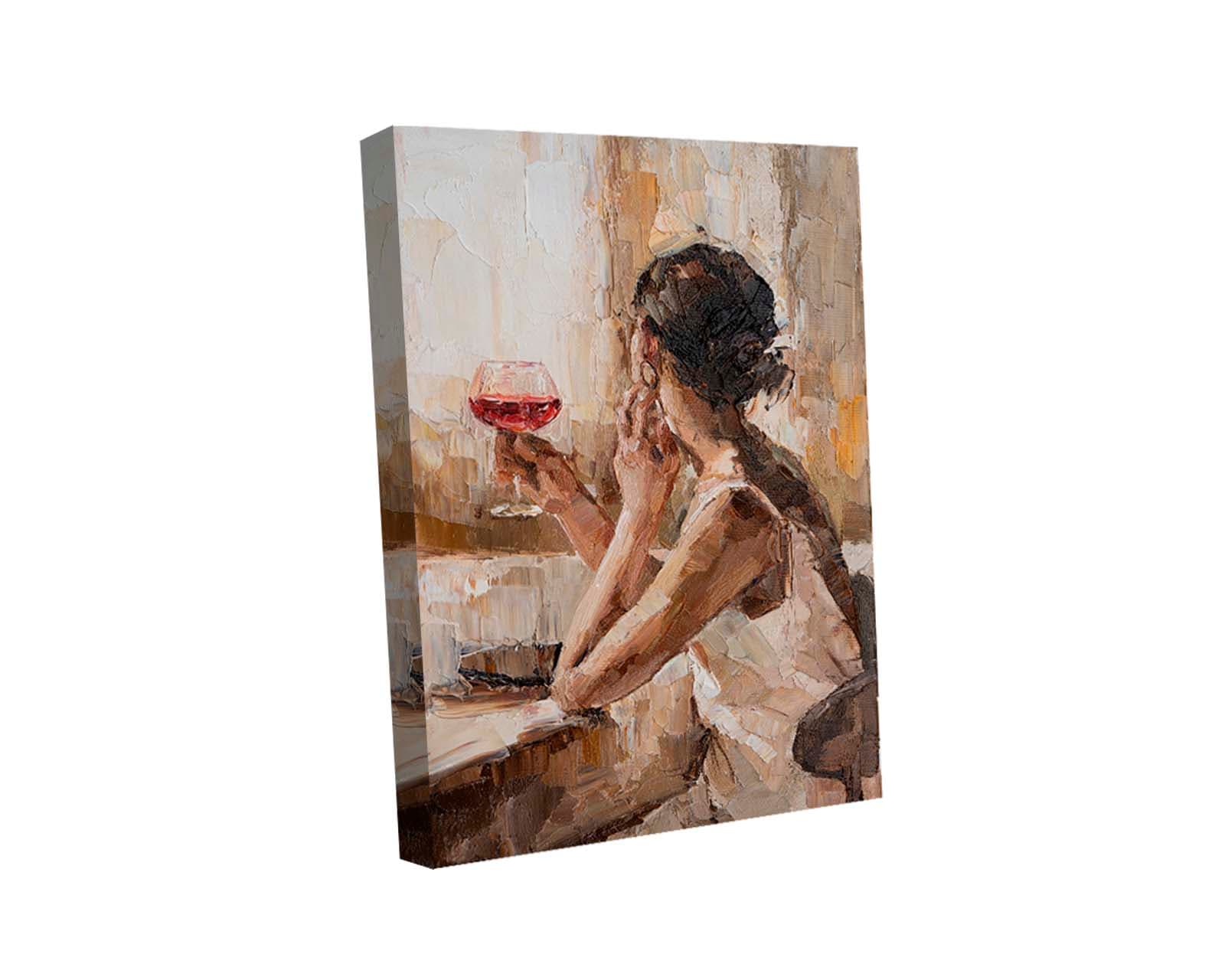 Cuadro Decorativo Canvas Art Joven 130 x 80 cm $2,621