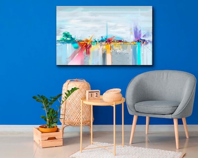Foto 2 | Cuadro Decorativo Canvas Art El Cielo Colorido 130 x 80 cm