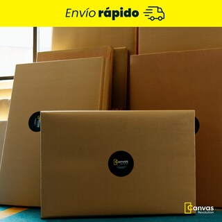 Foto 5 | Cuadro Canvas Revolution Mármol Galáctico 140 x 70 cm con Marco color Dorado