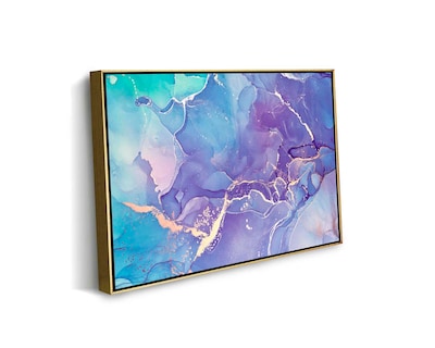 Foto 1 | Cuadro Decorativo Canvas Art Mármol Colores Morado