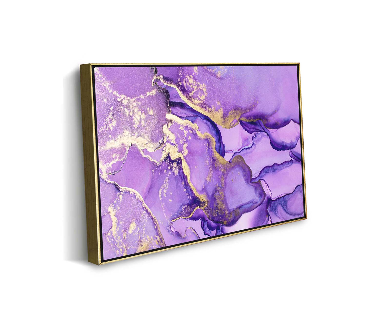 Foto 2 pulgar | Cuadro Decorativo Canvas Art Mármol en Colores Violeta