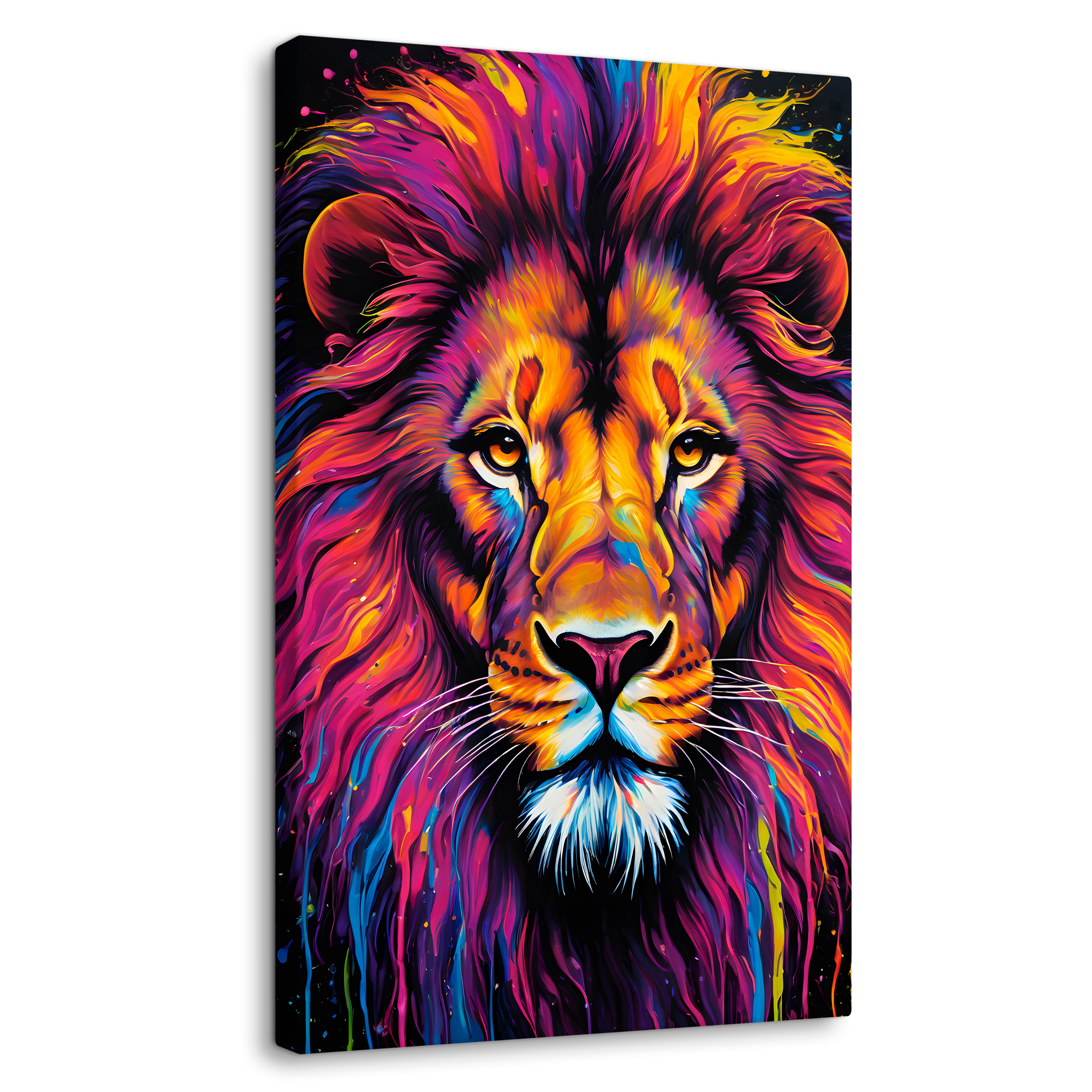 Cuadro Decorativo Canvas Majestad Multicolor 60x90