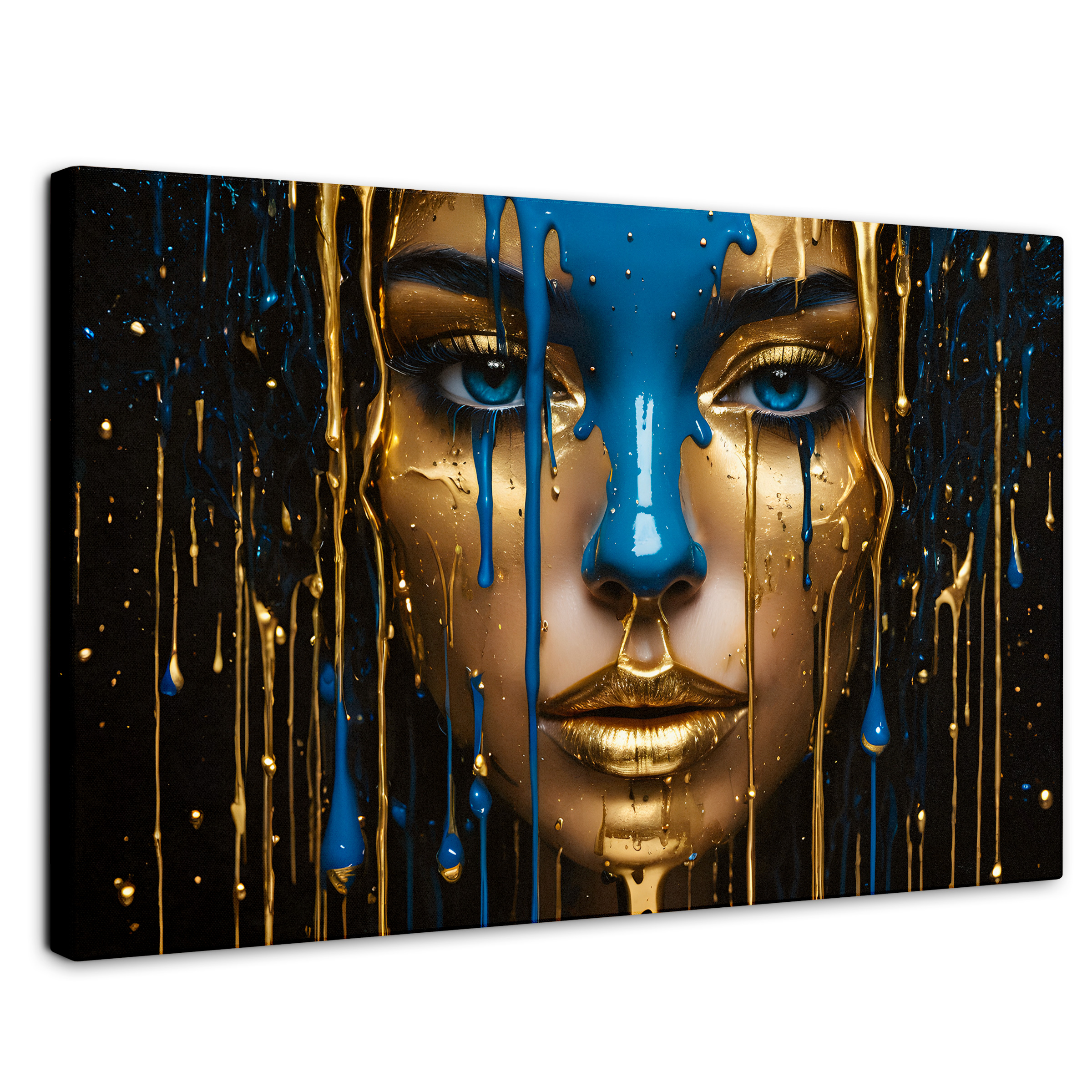 Cuadro Decorativo Canvas Elegancía Liquida 90x60