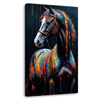 Foto 1 | Cuadro Decorativo Canvas Energía Salvaje 60x90