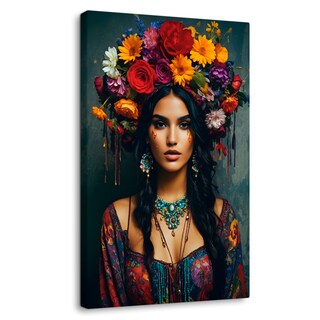 Foto 1 | Cuadro Decorativo Canvas Belleza Florale 60x90