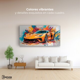 Foto 2 | Cuadro Decorativo Canvas Lotus Deportivo 120x60