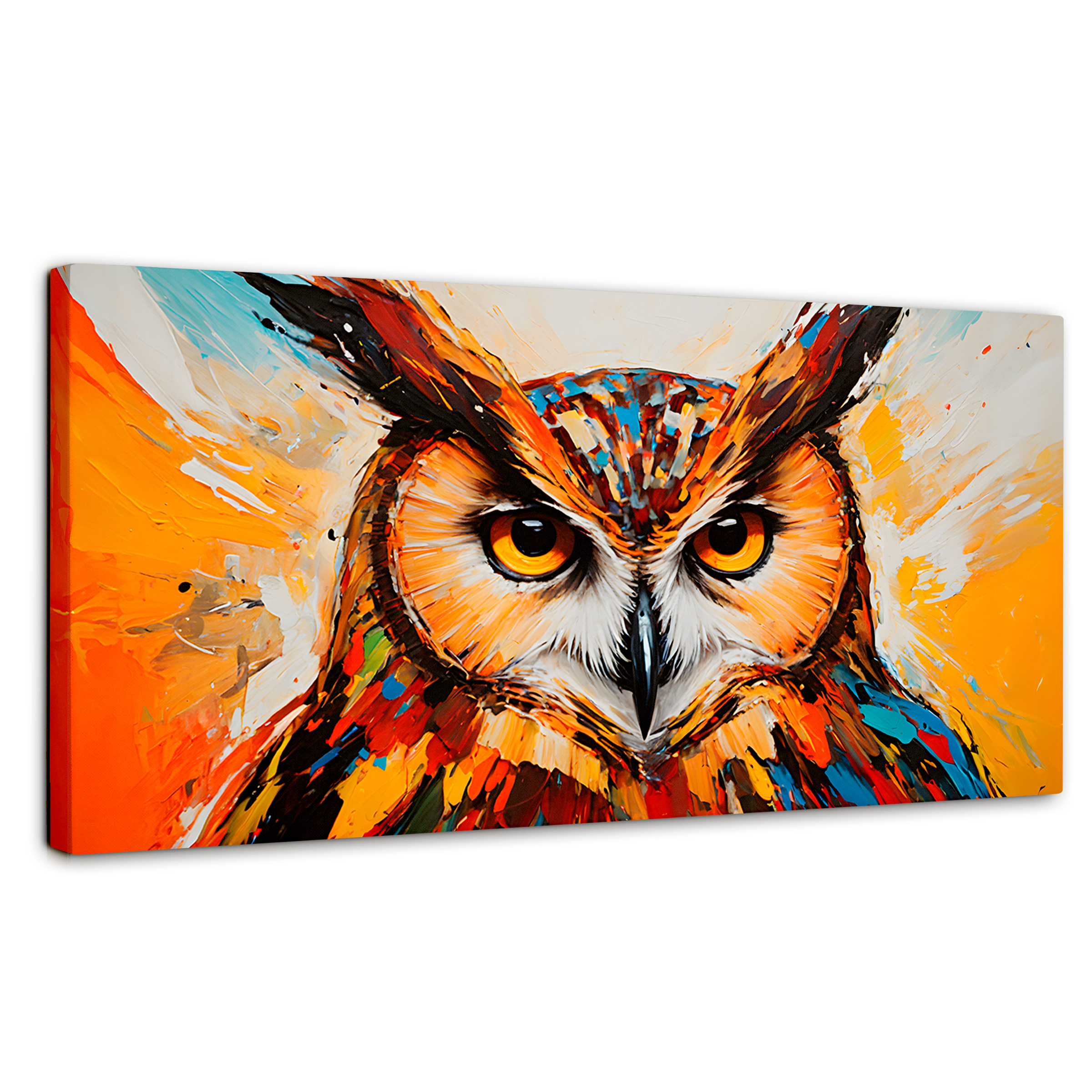 Cuadro Decorativo Canvas Mirada Vigilante 120x60