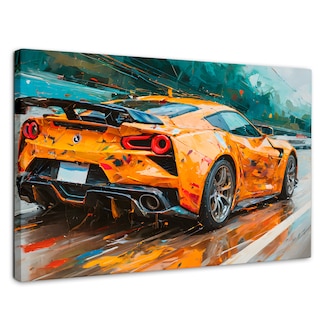 Foto 1 | Cuadro Decorativo Canvas Deportivo Mclaren 90x60