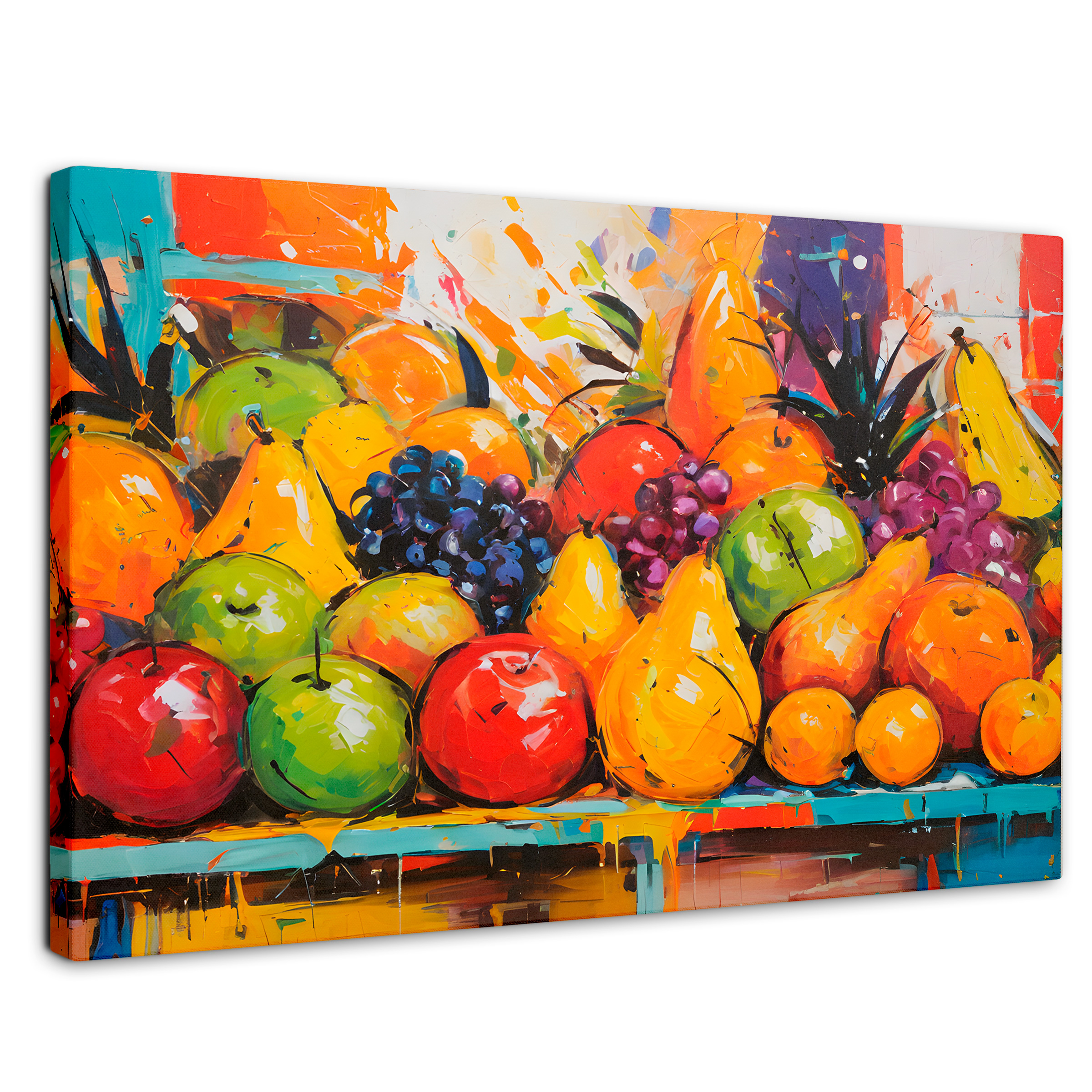 Foto 2 pulgar | Cuadro Decorativo Canvas Variedad Frutal 90x60