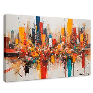 Foto 1 | Cuadro Decorativo Canvas Tokyo City Urbano 90x60